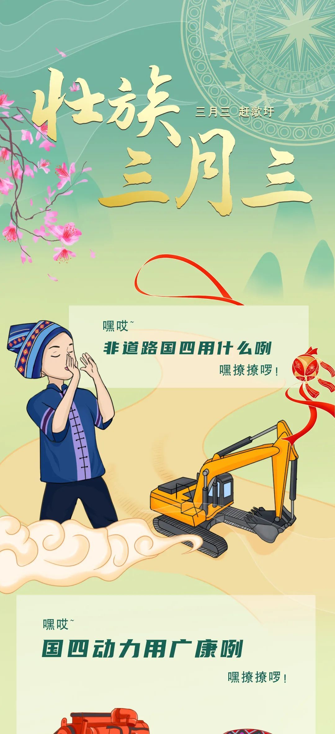 Ngày ba tháng ba - Ca ngợi động cơ giai đoạn IV của Trung Quốc